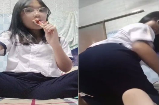 Em gái tuổi teen bộc lộ sự táo bạo khó tả