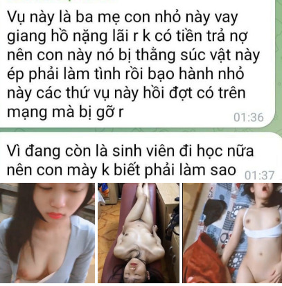 Cha Vay Nặng Lãi Nên Em Sinh Viên Bị Bắt Chịch Trừ Nợ 